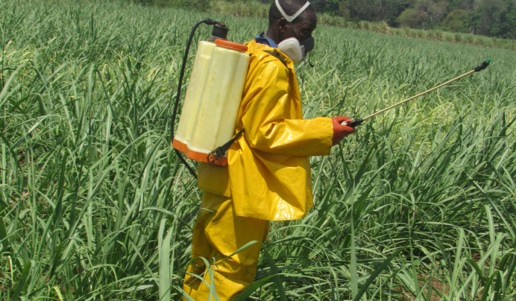 safety clothing spraying chemicals