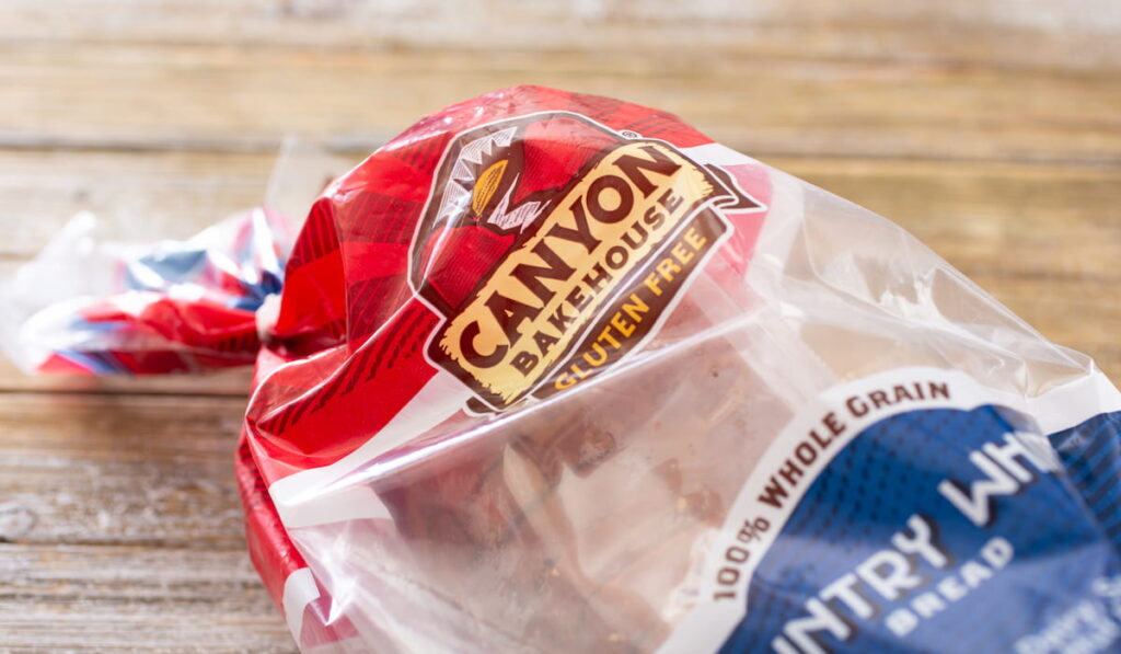 Canyon Bakehouse gluten free bread