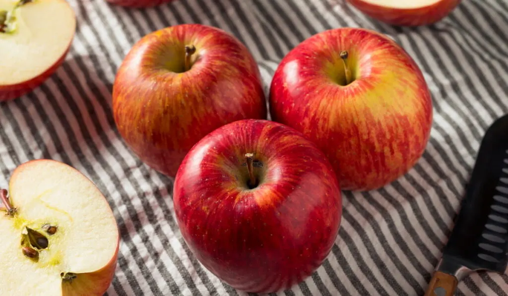 Red Organic Kiku Apples