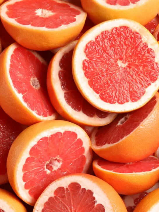 grapefruit slices